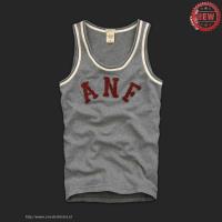 heren abercrombie and fitch tanktop grijs wit rood Outlet Online w1ncg713